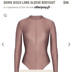 SKIMS Disco Bodysuit XL in Umber